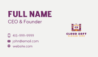 Castle Bounce House Business Card