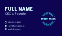 Glow Business Card example 3