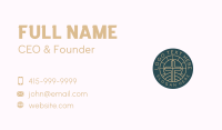 Catholic Religion Chapel Business Card