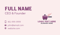 Cook Business Card example 1