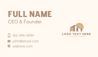 Real Estate Housing Business Card