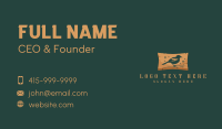 Woodcarving Business Card example 3