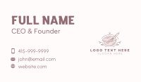 Caterer Business Card example 3