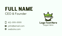 Tea Store Business Card example 1