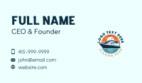 Ocean Cruise Ship Business Card