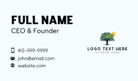 Botanical Forest Tree Business Card