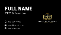 Animal Premium Horse Stable Business Card
