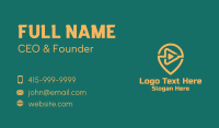 Creator Business Card example 1