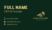 Luxury Lady Hair Business Card