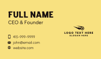 Lightning Soccer Ball Business Card Design
