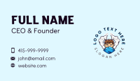 Smoking Vaping Man  Business Card