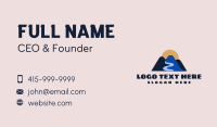 Mountain River Outdoor Tour Business Card