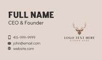 Deer Business Card example 4