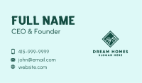 Green Seedling Plant  Business Card