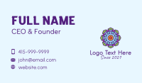 Centerpiece Business Card example 2