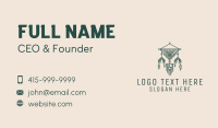 Moon Wall Hanging  Business Card Design