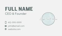 Signature Business Card example 2
