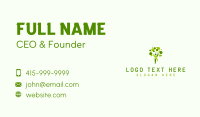 Abstract Human Tree Business Card Design