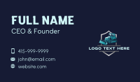 Bulldozer Industrial Machinery Business Card