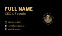 Engraving Business Card example 1
