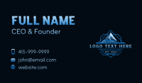 Mountain Peak Hiking Business Card