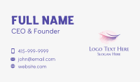 Beauty Vlogger Business Card example 2