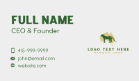 Australian Animal Thylacine Business Card