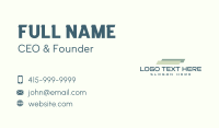 Generic Shape Wordmark Business Card