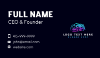 Automobile Car Wash Business Card