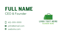 Storage Facility Briefcase Business Card