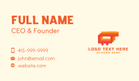 Triple Business Card example 1