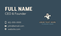 Ghost Spooky Spirit Business Card