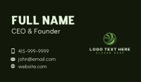 Organic Nature Leaf Business Card