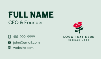 Language Business Card example 1