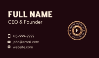 Premium Elite Academy Business Card