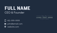 Business Business Card example 1