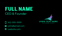 Brush Paint Contractor Business Card