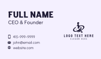 Online Coaching Business Card example 4