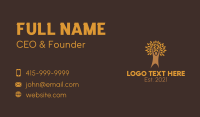 Autumn Leaves Wellness  Business Card