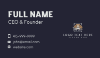 Dog Puppy Groomer Business Card Design