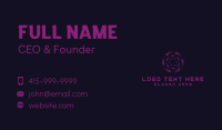 Cyber Artificial Intelligence Business Card