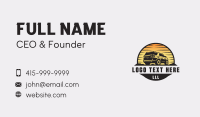 SUV Car Transportation Business Card Design