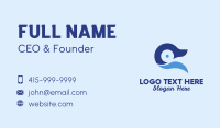 Blue Duck Animal Business Card