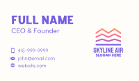Gradient Property Building Business Card