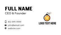 Orange Weapon Business Card