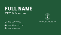 Yard Maintenance Shovel Business Card Design