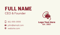 Red Thread Spool Business Card