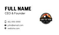 Climbing Business Card example 2