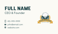 Chef Baker Hat Toque Business Card Design