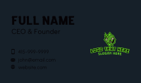 Warrior Business Card example 1